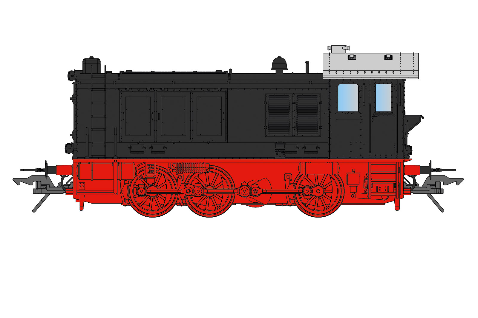 Diesellok V36.1-2, DB, Ep.3