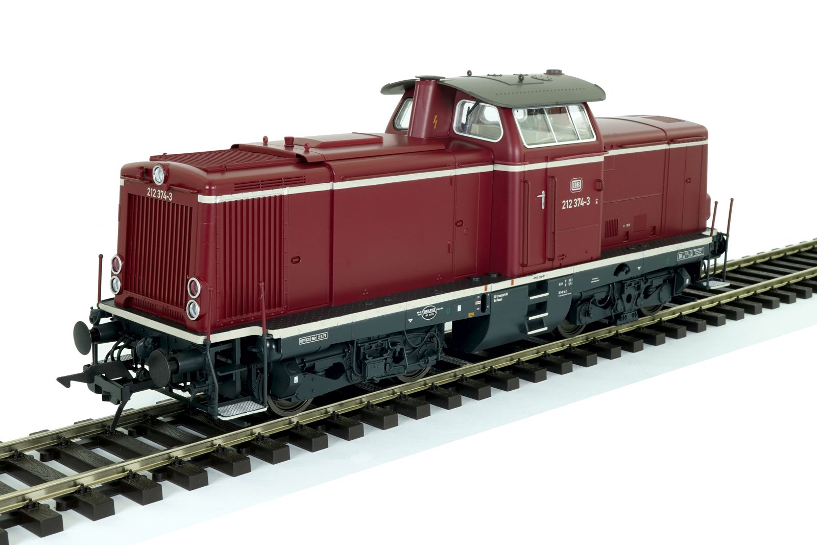 Diesellok BR 212 374-3, DB, Ep.4, rot