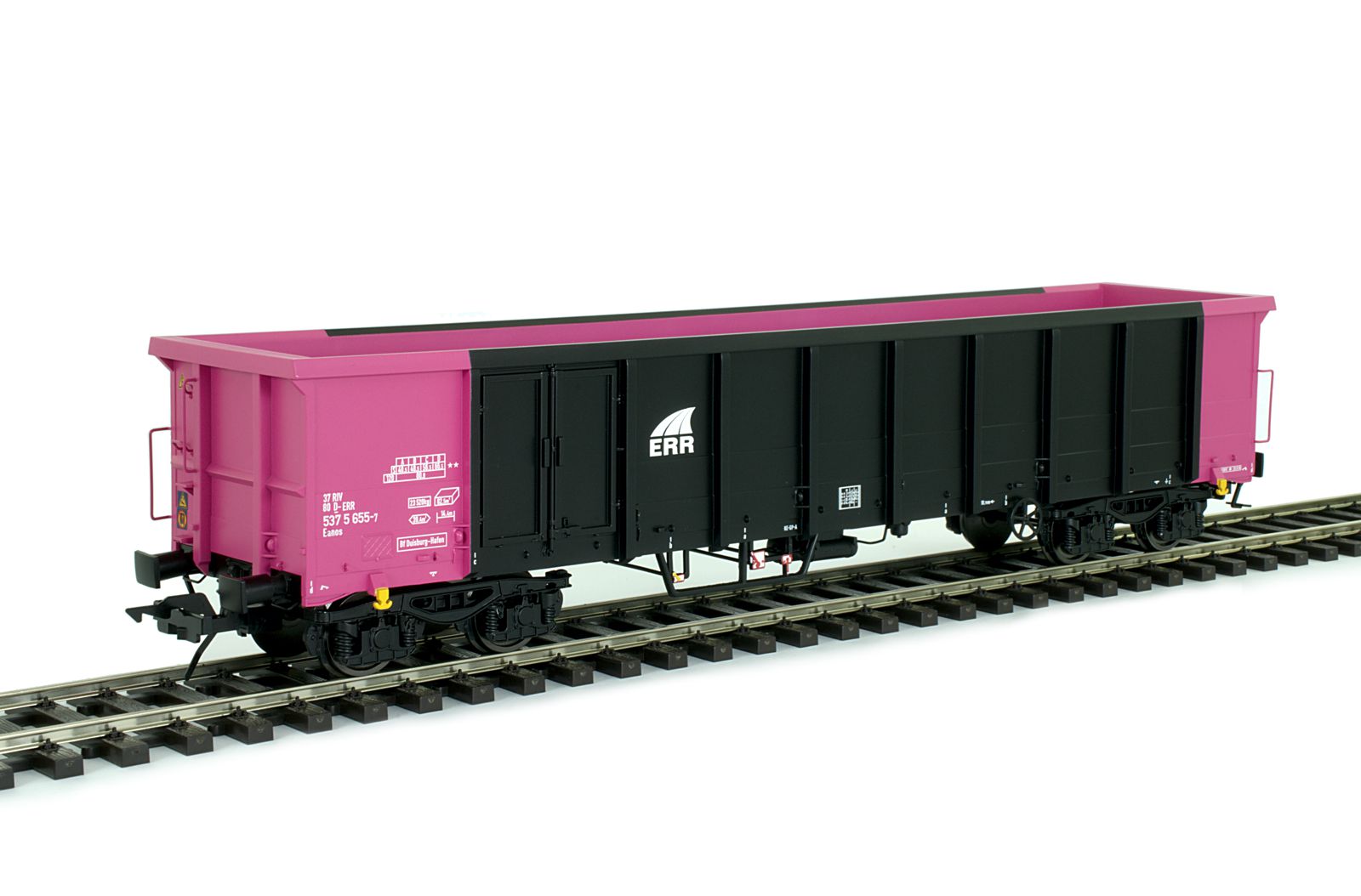 Hochbordwagen Eanos, ERR, Ep.6, schwarz-pink