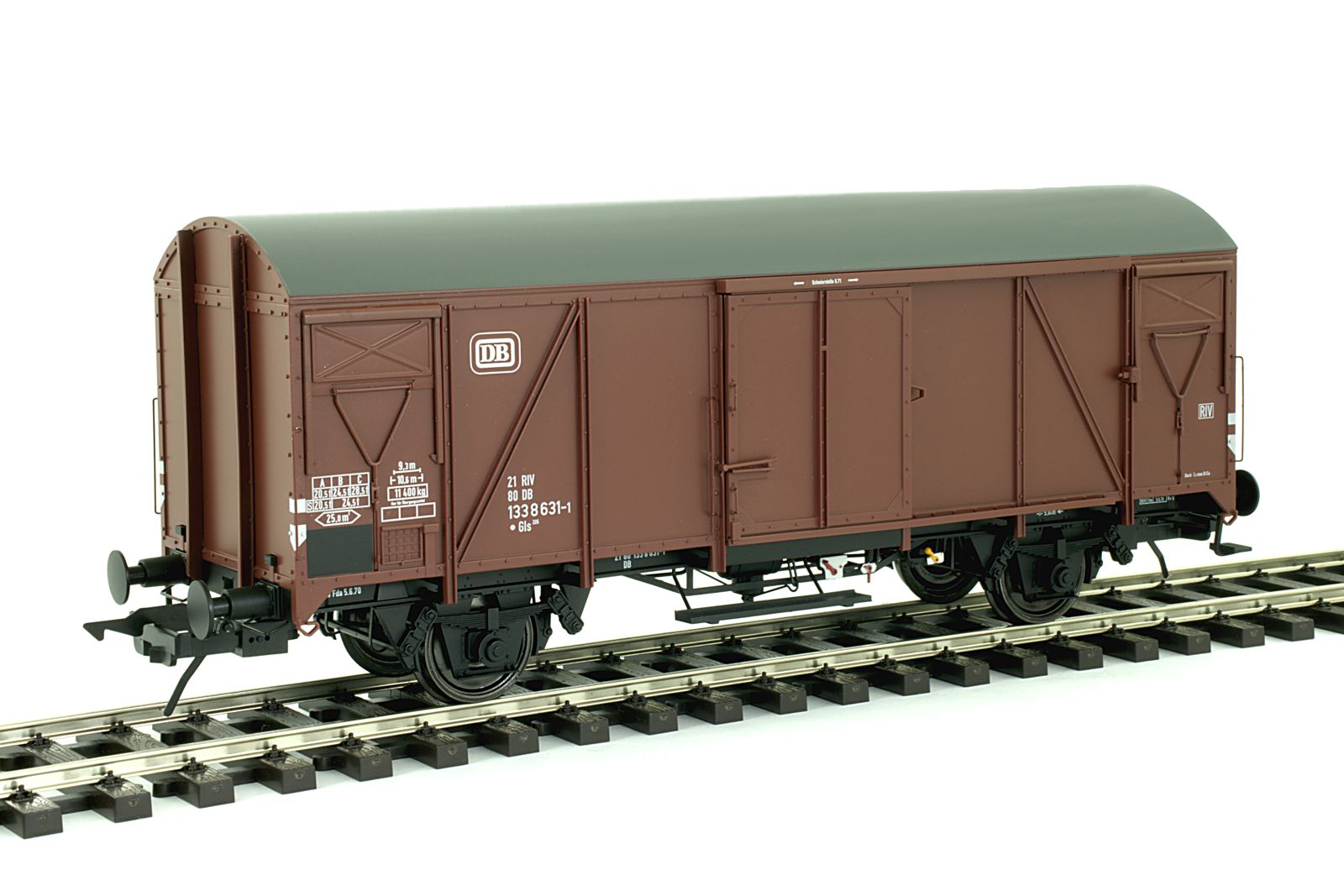 Gedeckter Güterwagen Gls 205, DB, Ep.4, Nr.8 631-1