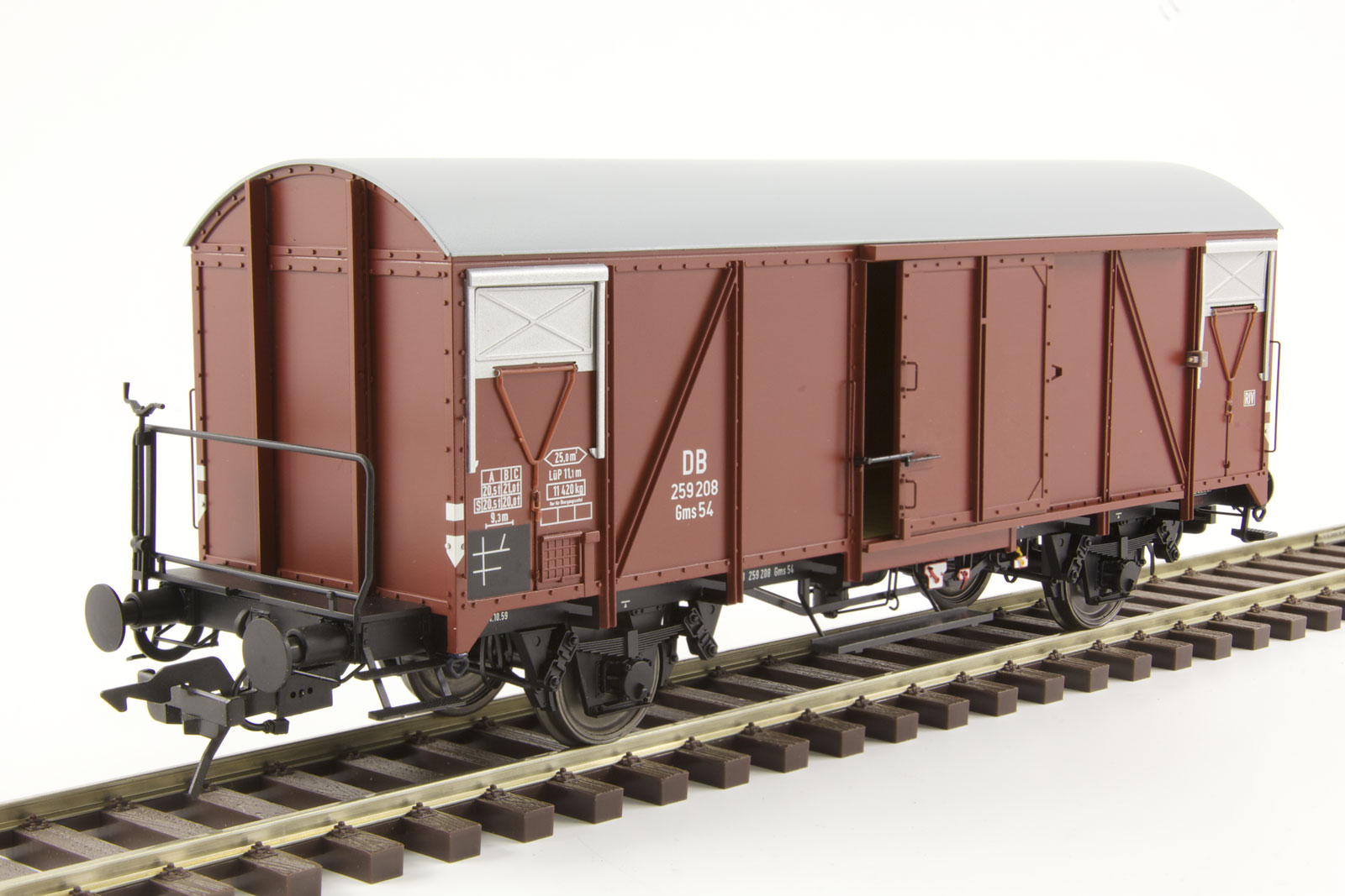 Güterwagen Gms54 m. Bremserb., DB, Ep.3, Nr 259208