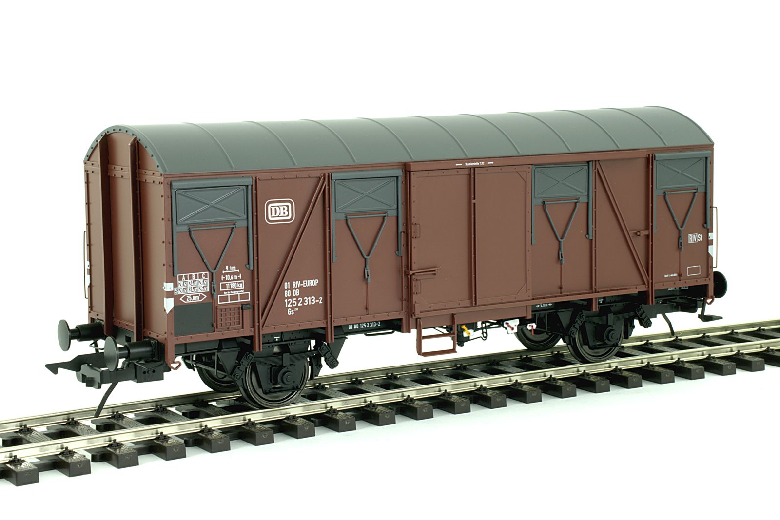 Güterwagen Gs(-uv) 212, DB, Ep.4, Nr. 125 2 313-2